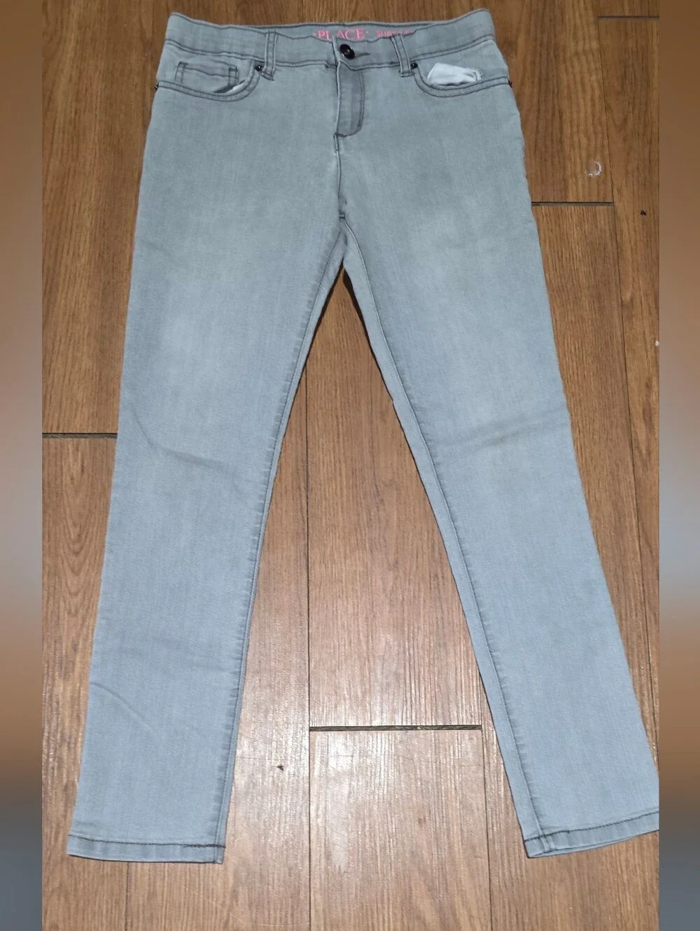 The Children's Place Light Gray Skinny Jeans